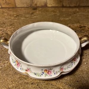 Haviland and Co SUMMERTIME Limoges Double Handled Serving Bowl